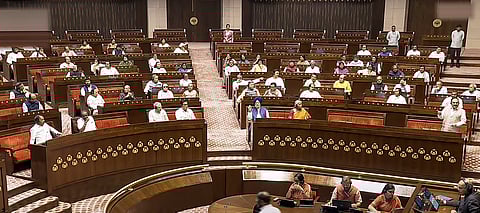 The Indian Ports Bill 2025, which was passed by the Lok Sabha on August 12, was moved for consideration in the Upper House in the afternoon session amid noisy protests by the Opposition