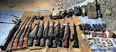 The first half of 2025 has seen a dramatic rise in recoveries, with rifles standing out as the most notable seizure.