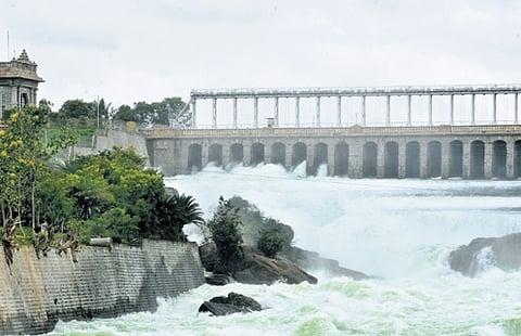 Water being released from KRS dam following heavy rain in Cauvery catchment areas