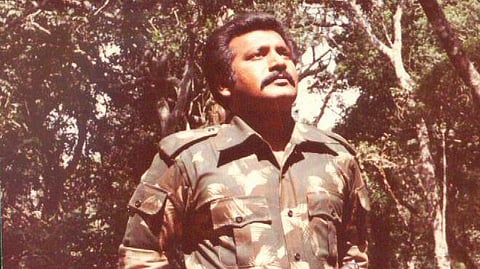Liberation Tigers of Tamil Eelam (LTTE) leader Velupillai Prabhakaran