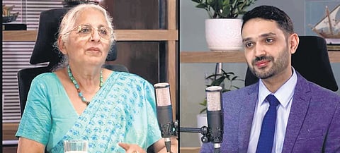 Pamela Anna Mathew, chairperson and MD of O/E/N India Limited in conversation with KSIDC MD Mir Mohammed Ali