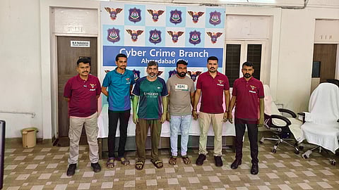 The Cyber Crime Branch in Ahmedabad, Gujarat, has allegedly busted the notorious ‘Thakrar’ gang, booked in 404 cases nationwide for a Rs 16.04 crore cyber scam.