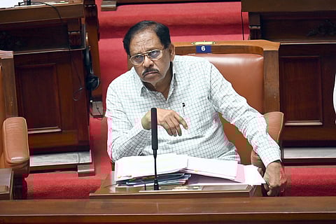 Home Minister G Parameswara at the Council.