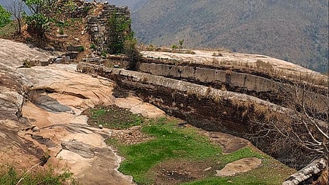 Tirupattur District Heritage Conservation Centre recently discovered a 300 year old Fort at Tirupattur Andhra Pradesh border