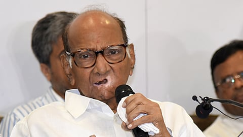 Drawing parallels with recent political developments in Nepal, NCP leader Sharad Pawar warned the ruling dispensation in Maharashtra to take lessons from events in the neighbouring country.