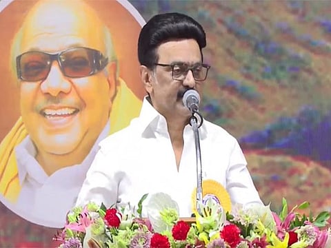 Tamil Nadu CM MK Stalin.