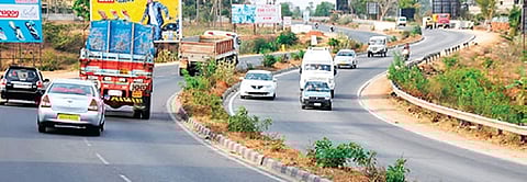 The 262-km Bengaluru–Chennai Expressway, being built at a cost of Rs 15,188 crore