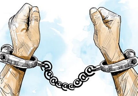 Confirming the arrests, Khariar DFO (Territorial) Aziz Khan said the accused were found in possession of snares and electric wires used for trapping animals and birds.