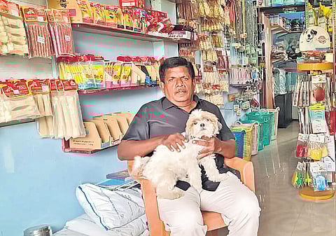 Kannan, a pet shop owner from Pudukkottai, has so far donated
blood 174 times in over 46 years.