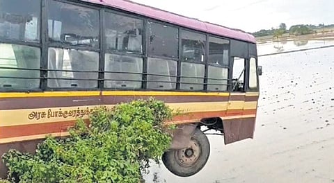 Screengrab of the accident