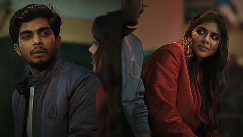 Naslen (L) and Kalyani Priyadarshan (R) in Lokah Chapter 1: Chandra