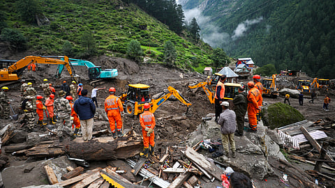 The district administration, and the state and national disaster response forces have launched a rescue operation in the affected area.