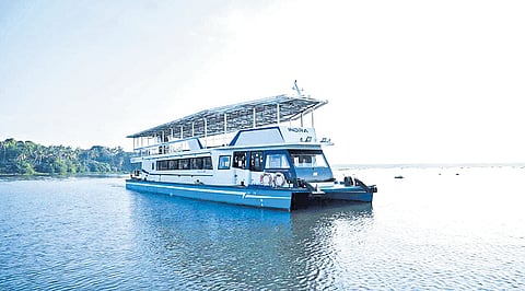 ‘Indra’, the solar-electric ferry of SWTD
