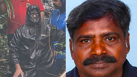 Arrested witness-complainant in the Dharmasthala case.