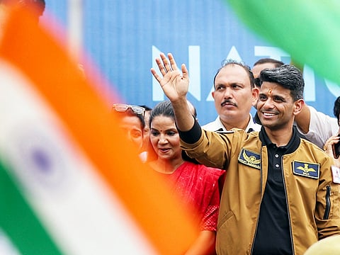 Group Captain Shubanshu Shukla.