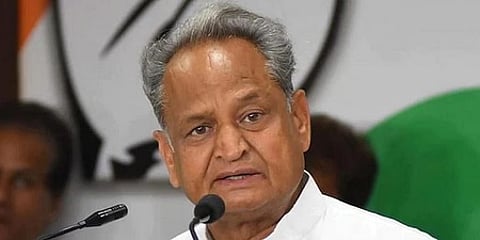 Congress leader Ashok Gehlot.
