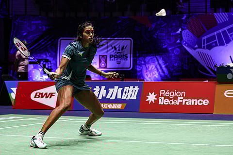 PV Sindhu beat World No 40 Karupathevan Letshanaa of Malaysia in the women's singles Round of 32 on Wednesday
