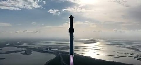 SpaceX's Starship megarocket lifted off from the company's Starbase in southern Texas at 6:30pm local time (2330 GMT)