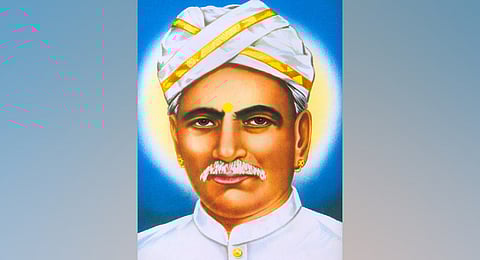 Mahatma Ayyankali, who fought against caste-based oppression and social inequality in Kerala.