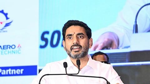 AP IT and HRD Minister Nara Lokesh