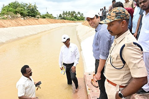 Officials reviewed the tour preparations at the KADA office, focusing on the Ganga Harathi ceremony scheduled at Param Samudram pond on August 30