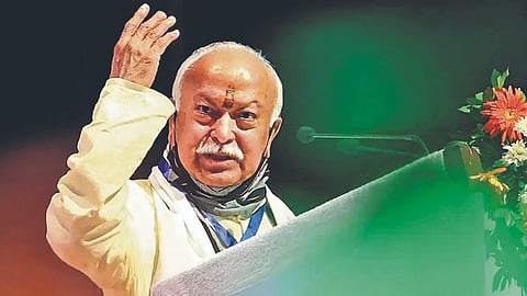 RSS chief Mohan Bhagwat.