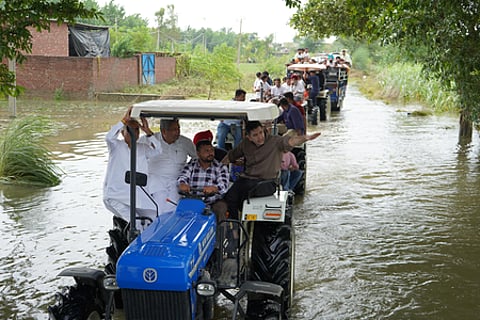 Floods affecting 1,018 villages of Punjab, says govt