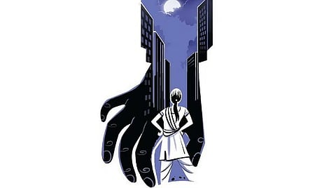 The most alarming revelation, and the gravitational factor gripping the city, is the drastic decline in women's sense of security after sunset.