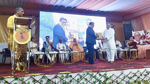 The inauguration event of the Bhagwan Birsa Munda Bhawan, in Delhi.