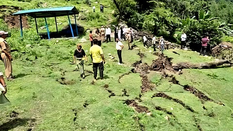 The continuous ground movement is an escalating threat, pushing more structures into the danger zone with each passing day.