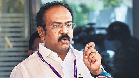 Tamil Nadu Finance Minister Thangam Thennarasu.