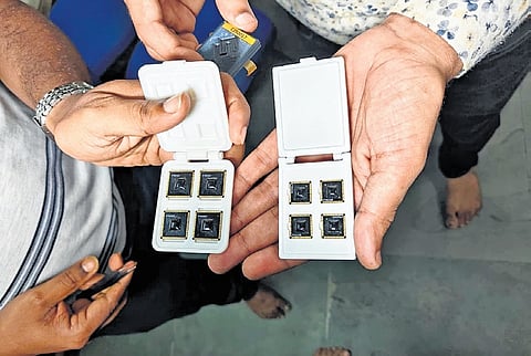 Chips developed by students of NIT-Rourkela