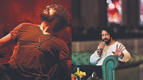 A poster for Mark (L) and Sudeep (R)