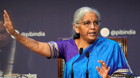 Union Finance Minister and GST Council Chairperson Nirmala Sitharaman