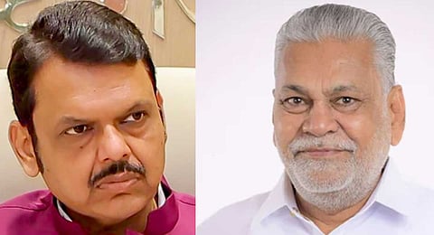 Devendra Fadnavis and Parshottam Khodabhai Rupala