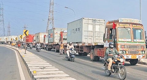 The model will identify what kinds of goods will move, and in what quantities.