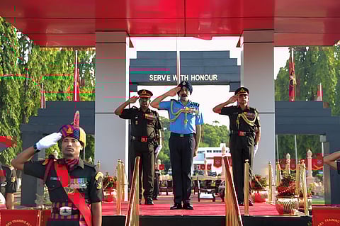 The passing-out parade at OTA Chennai was reviewed by Air Chief Marshal Amar Preet Singh, Chief of Air Staff