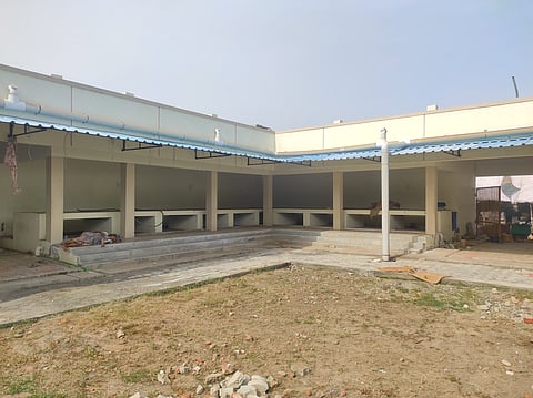 The market complex was built by demolishing an old market complex which operated for decades.