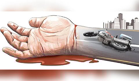 Chennai biker hits stray buffalo on Singaperumal Koil highway; both die