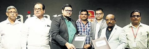 The MoU was announced by director of AITAM, Prof VV Nageswara Rao, in the presence of Lakshya Priyadarshi, vice president of QpiAI, and M Chandra Mouli, Product Leader at QpiAI.