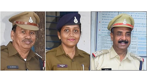 Constable Arti Pal and the police station in-charge Ashok Sharma, sub inspector Madanlal Ninama were in the car.