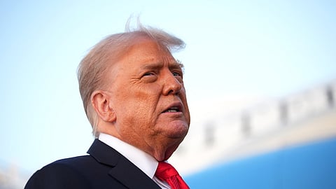 "Please respect our Nation's Immigration Laws," Trump posted on social media.