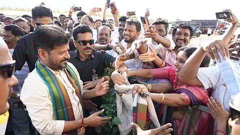 Chief Minister Revanth Reddy laid the foundation stone of Godavari Phase 2&3 at Gandipet