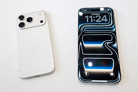 The Apple iPhone 17 Pro (Photo | AFP)