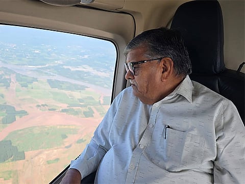 Punjab Governor conducts aerial survey of flood-affected areas of Punjab