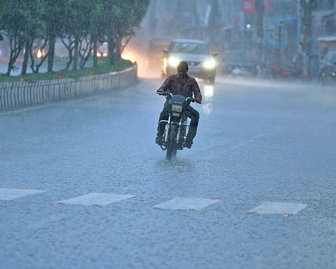 IMD) has forecast heavy rainfall at isolated locations across NCAP, SCAP.