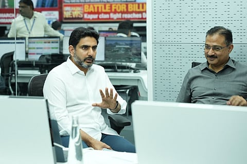 Andhra Pradesh IT Minister Nara Lokesh.