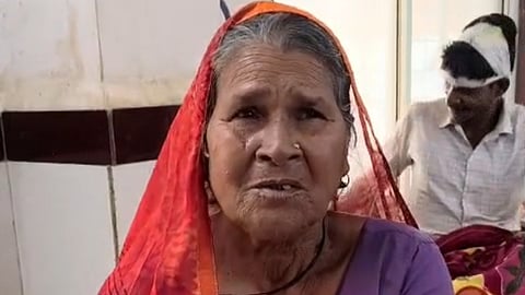 The 65-year-old Surajiya Bai Jatav.