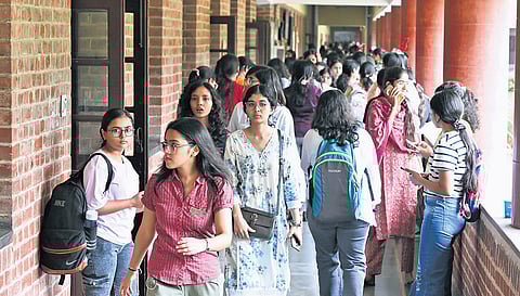 As a result, two students obtained transfer certificate (TC) from the college.