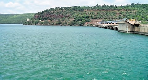 Water from the Srisailam dam is being redirected for agricultural needs, sourced from Pothireddypadu reservoir.
